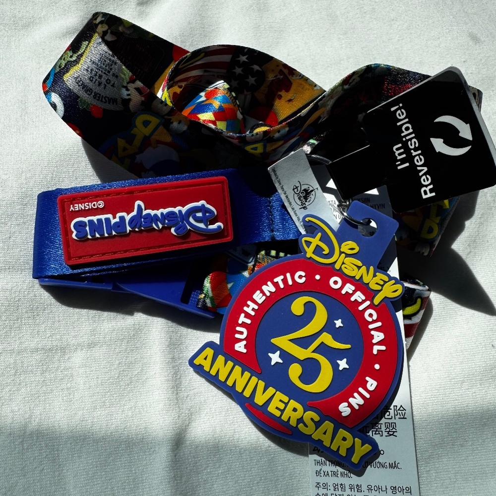 Disney Parks Pins Lanyard